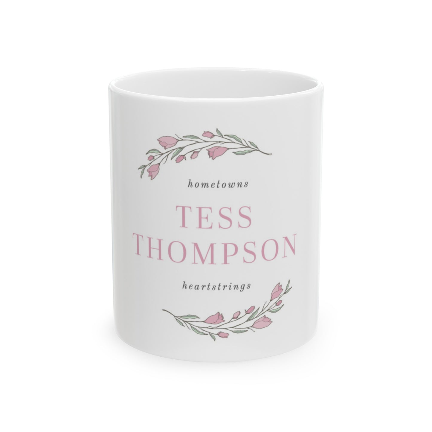 Tess Thompson Brand Ceramic Mug, 11oz