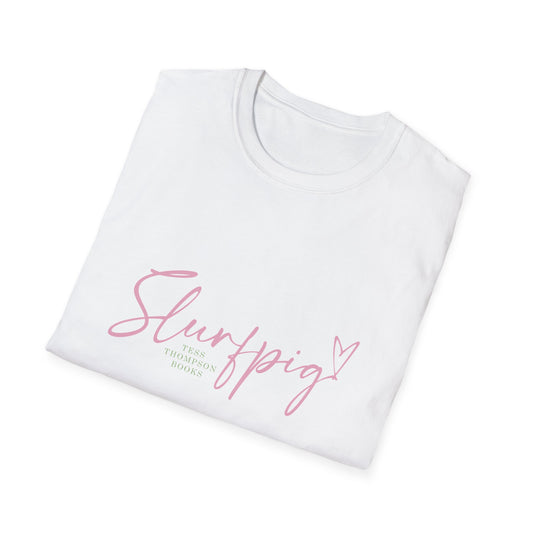 Slurfpig Script - Unisex Softstyle T-Shirt